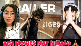 LIGER TRAILER Hindi  Vijay Deverakonda  Puri Jagannadh  Ananya Panday Reaction [upl. by Auqenahs874]