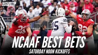 NCAAF Best Bets Saturday Noon Kickoffs [upl. by Ramed]