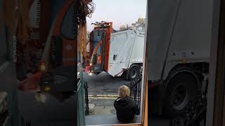 Little Boy Is Best Friends With The Bin Man 💕 [upl. by Ardet]