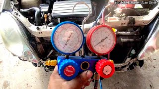 MASALAH DAN PUNCA AIRCOND COMPRESSOR VIVA RUNNING TERUS TAMPA CUT OF AIRCOND VIVA PANAS BROQU [upl. by Josephina]