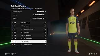 FC 25 Royale Union SaintGilloise Overall Player Ratings [upl. by Johann]