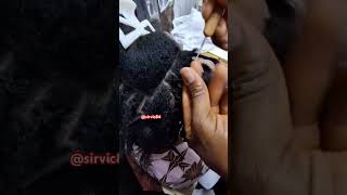 Dreadlocks on a retouched hair made easy fyp sirvic dreadlocks retouchedhair tube [upl. by Haas]