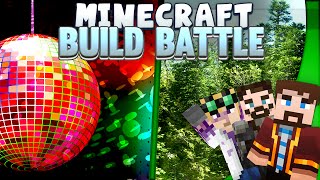 Minecraft Build Battles  Disco and Forest [upl. by Yruy16]