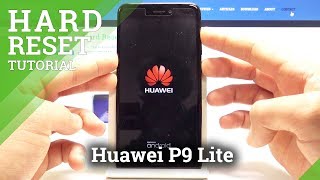 Hard Reset Huawei P9 Lite  Factory Data Reset  Screen Lock Removal [upl. by Adliwa782]