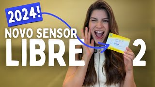 NOVO SENSOR FREESTYLE LIBRE 2 PLUS  O que é Como funciona Ele realmente é melhor que o Libre 1 [upl. by Trinl]