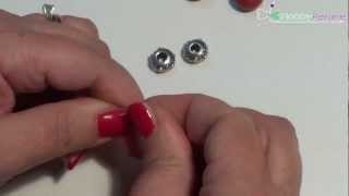 Creare Anelli e Bracciali con Caucciù Forato  TUTORIAL  HobbyPerlinecom [upl. by Suirtimid]