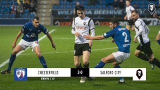 Chesterfield 20 Salford City  The National League 081218 [upl. by Henryk]