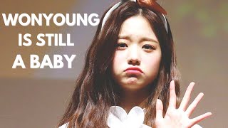 Jang Wonyoung Being IZONES Baby [upl. by Notlim995]