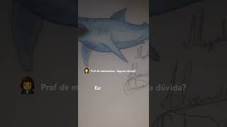 drawing megalodon [upl. by Ahsennod]