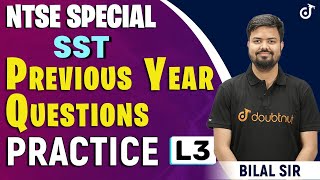 NTSE Special  NTSE Social Science Previous Year Questions Practice  Class 10 Social Science [upl. by Yrogiarc]