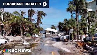 Florida residents begin to recover from the devastating damage left behind from Hurricane Milton [upl. by Chesnut]