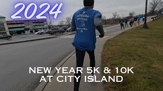 New Year 5k amp 10k at City Island 2024 [upl. by Musette]