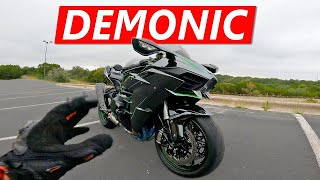 Ninja H2 Ride and Review  This Motorcycle is INSANE [upl. by Spear214]