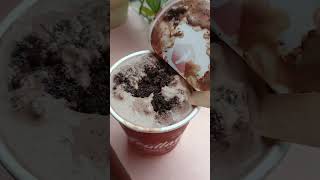 Most droolworthy brownie thick shake from Frullato nagpur nagpuri indiandessertrecipe shakes [upl. by Estele]