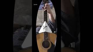 Eaug GUITAR CHORD guitar guitartutorial acoustic music howtoplayguitar guitarchords shorts [upl. by Attenod]