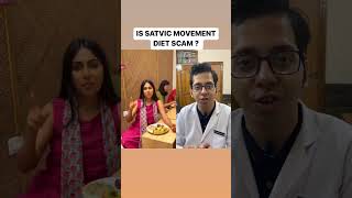 Satvic Movement Diet Review  DtBhawesh  diettubeindia dietitian satvicmovement shorts [upl. by Anelac495]