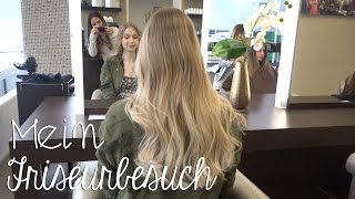 NEUE HAARE  Balayage  lange Haare ab  Friseurbesuch Vlog [upl. by Nic]