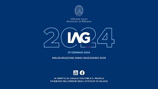 INAUGURAZIONE ANNO GIUDIZIARIO 2024 [upl. by Stesha305]