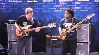 Victor Wooten amp Stu Hamm  Hartke NAMM [upl. by Atikram243]