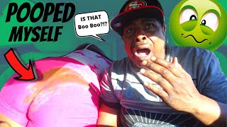 POOPING MYSELF Prank On My Boyfriend HILARIOUS [upl. by Llewon]