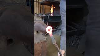 blacksmith forging a bottle opener anvil asmr making [upl. by Murat]