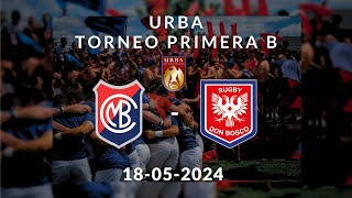 Manuel Belgrano vs Don Bosco  URBA Primera B 18052024 [upl. by Acirne237]