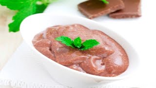 Recette  Mousse au chocolat noir et à la menthe [upl. by Feucht686]