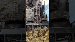 🚜✨Effortless Cowshed Cleaning Tractor Power at Its Best 🐄 [upl. by Haymo]