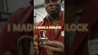 I MADE A PADLOCK youtubeshorts engineering goviral trending googlediscover locks [upl. by Peednam]