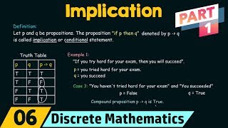 Logical Operators − Implication Part 1 [upl. by Lua]