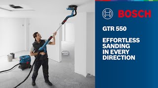 Bosch GTR 550 Professional Drywall Sander [upl. by Qidas]