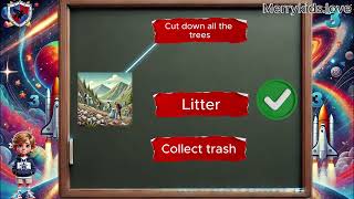 SCIENCE IN ENGLISH  GRADE 2  UNIT 3  Lesson 3 Should we cut down the trees in the forest [upl. by Nyliac83]