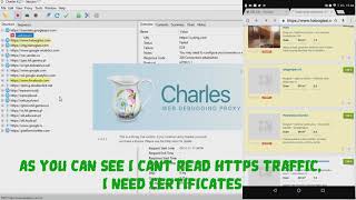 Charles Proxy on Android  HTTP and SSLHTTPS traffic [upl. by Elijah]