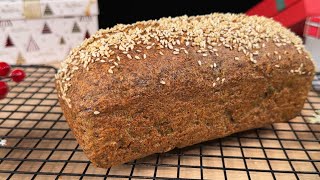 Mit gesundem Brot ohne Mehl kann man 100 Jahre leben Schnelles Rezept ohne Einweichen der Linsen [upl. by Ahsok]