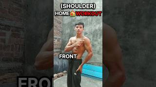 SHOULDERS WORKOmotivation fitness gymworkout shortvideo [upl. by Gotthelf]