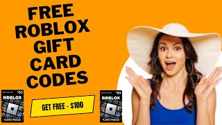 How to get FREE Roblox Gift Card Codes  Free Roblox Codes  2025 [upl. by Oterol]