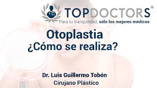 Otoplastia cirugía para corregir las orejas [upl. by Doomham]