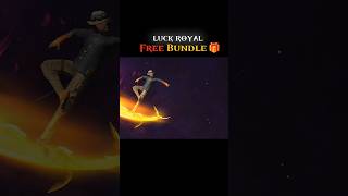 Lucky Royal 🥷 Free Bundle 💀shorts freefire foryou freefirehighlights [upl. by Walford807]