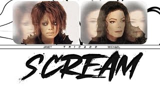 Michael Jackson Janet Jackson  Scream 1995  1 HOUR  ENG  ESP LYRICS  LOOP [upl. by Nayrbo678]