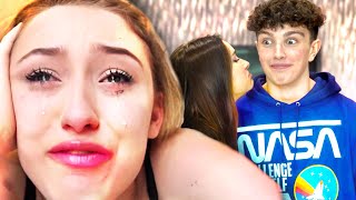 Morgz amp Tamzintaber KISSING on TikTok Kiera MAD [upl. by Ecerahs572]