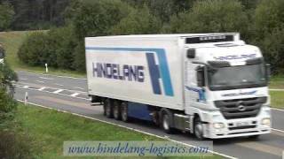 Hindelang Logistics amp Mercedes Benz Actros Megaspace [upl. by Mahala83]