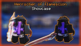 Herrscher of flamescion showcase in Sakura Stand Update [upl. by Hashim]