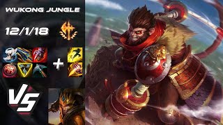 JUNGLE Wukong vs Jarvan IV  EU Master Patch 1419 [upl. by Fotinas]