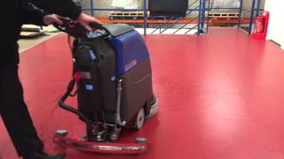 Beta Solutions presents the Dulevo Boost Line 50 pedestrian scrubber dryer [upl. by Suoiradal384]