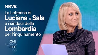 Che tempo che fa  Letterina della Littizzetto a Sala e i sindaci della Lombardia per linquinamento [upl. by Ailaht176]