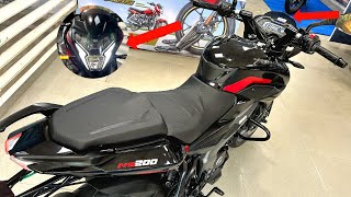 New Launch 🚀 2024 Bajaj Pulsar NS200 LED Digital Meter Details Review  On Road price New Changes [upl. by Annahavas]