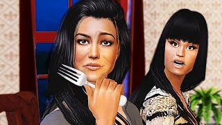 Nicki Invites Kourtney Kardashian to Dinner Diva House [upl. by Nathanil64]