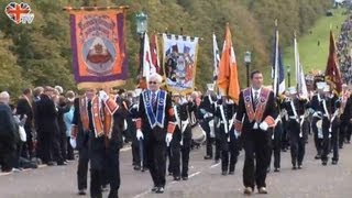 Ulster Covenant 100 Year Anniversary Parade 2012 [upl. by Shanleigh]