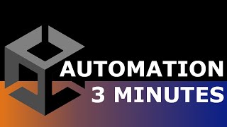 Unity Test Automation in 3 Minutes [upl. by Aimo]