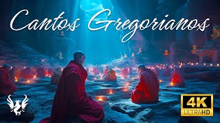 🎶 CANTOS GREGORIANOS CELESTIALES PARA ORACIONES Y SANACIÓN 🙏 Música Sacra 🔥 432hz En 4k [upl. by Aurilia]